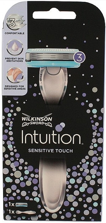 Maszynka do golenia z 1 wymiennym wkładem - Wilkinson Sword Intuition Sensitive Touch — Zdjęcie N1
