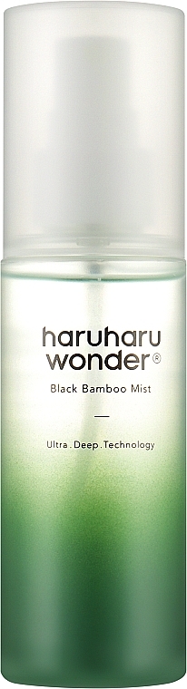 Nawadniająca mgiełka do twarzy - Haruharu Wonder Black Bamboo Mist — Zdjęcie N1