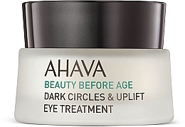 Krem liftingujący do skóry wokół oczu - Ahava Beauty Before Age Dark Circles & Uplift Eye Treatment — Zdjęcie N1