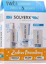 Kup Zestaw prezentowy - Solverx Atopic Skin (sh/emul/250ml + b/balm/200ml + h/cr/50ml)