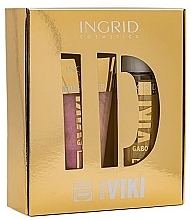 Zestaw - Ingrid Cosmetics x Viki Gabor ID Golden Set 4 (b/lot 150 ml + b/mist 125 ml) — Zdjęcie N2