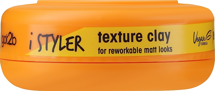 Matująca glinka do włosów - Got2b Istylers Texture Clay  — Zdjęcie N3