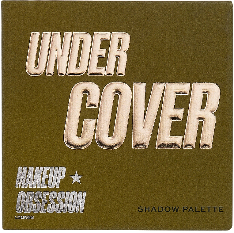 Paletka cieni do powiek - Makeup Obsession Under Cover Eyeshadow Palette — Zdjęcie N2