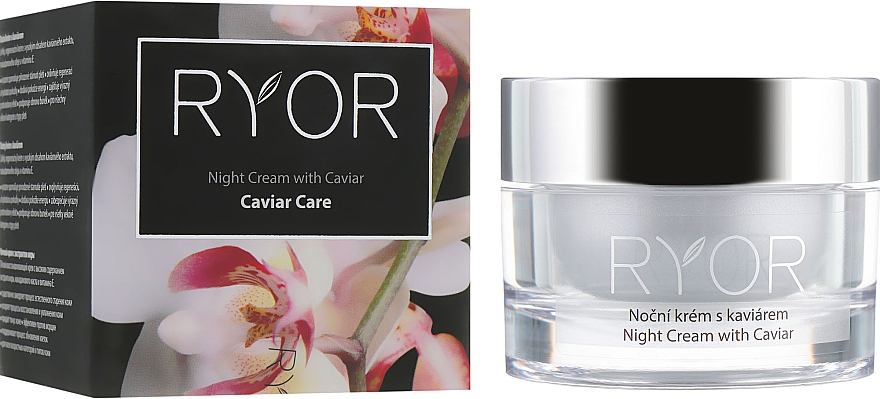 Krem do twarzy na noc z kawiorem - Ryor Night Cream With Caviar — Zdjęcie N1