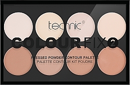 Paleta do konturowania - Technic Cosmetics Color Fix 2 Pressed Powder Contour Palette — Zdjęcie N1