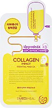 Maseczka na tkaninie z kolagenem - Mediheal Collagen Impact Essential Mask Ex — Zdjęcie N1