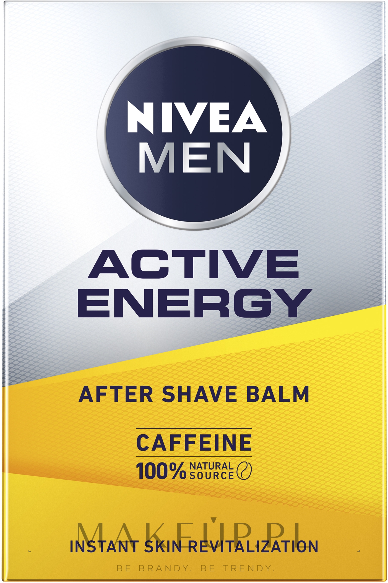 Balsam po goleniu - NIVEA MEN Active Energy After Caffeine Shave Balm — Zdjęcie 100 ml
