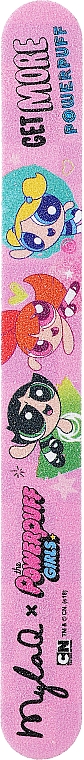 Pilnik do paznokci, 100/180 - MylaQ Powerpuff Girls 100/180 — Zdjęcie N1