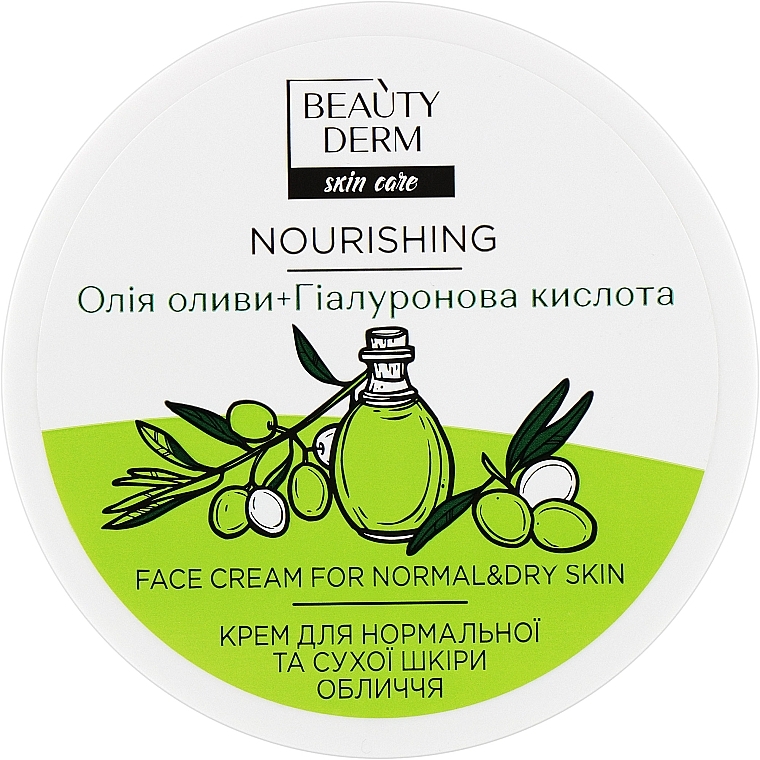 Krem do skóry normalnej i suchej - Beauty Derm Nourishing Face Cream For Normal And Dry Skin — Zdjęcie N1