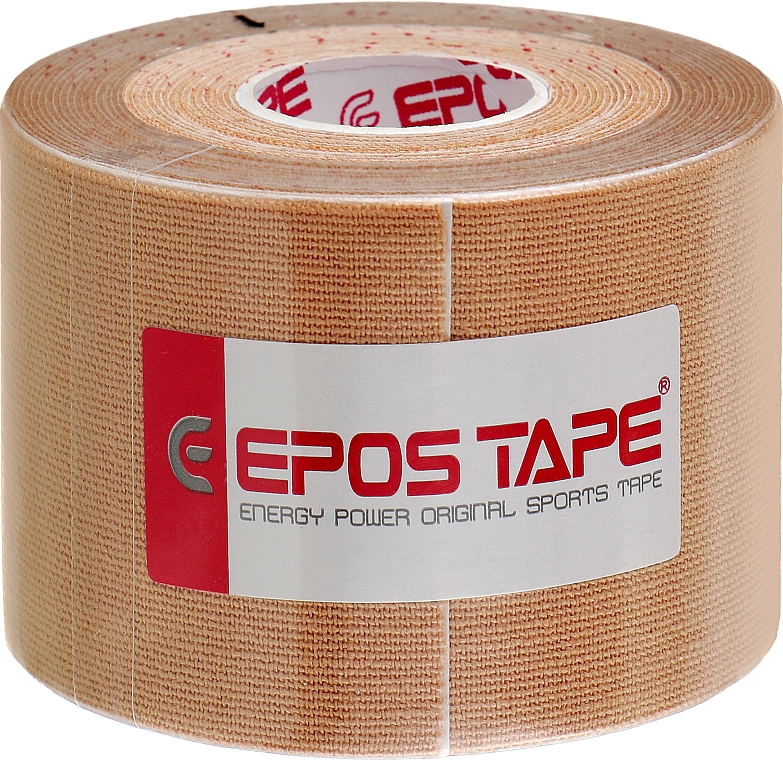 Taśma Kinesio Beżowa - Epos Tape Original — Zdjęcie N1