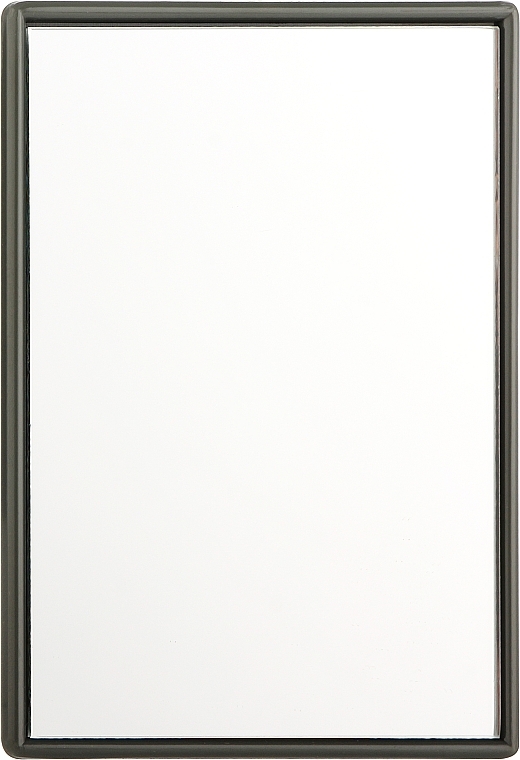 Lusterko kieszonkowe 8.5x6cm, szare - Titania — Zdjęcie N1