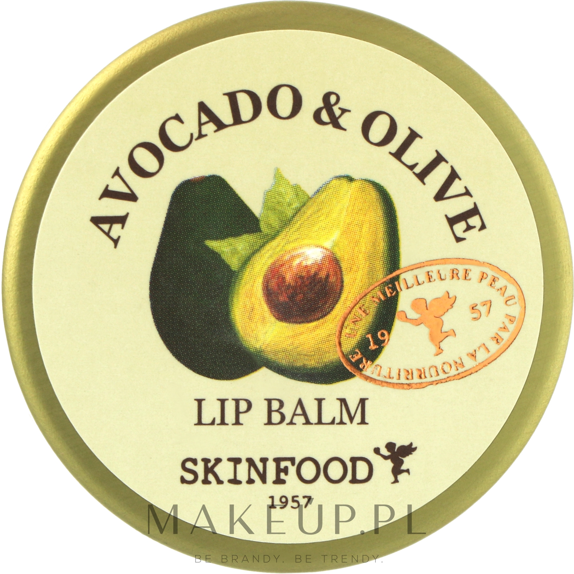 Balsam do ust Awokado i oliwa - Skinfood Avocado And Olive Lip Balm — Zdjęcie 12 g