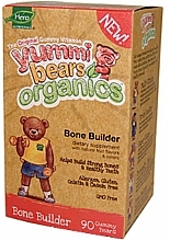 Kup Organiczne witaminy dla dzieci w żelkach Mocne kości - Hero Nutritionals Yummi Bears Organics Bone Builder