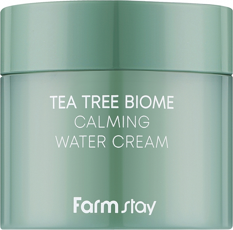 Nawilżający krem ​​z ekstraktem z drzewa herbacianego - Farm Stay Tea Tree Biome Calming Water Cream — Zdjęcie N1