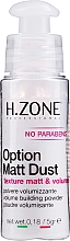 Kup Puder dodający włosom objętości - H.Zone Option Matt Dust