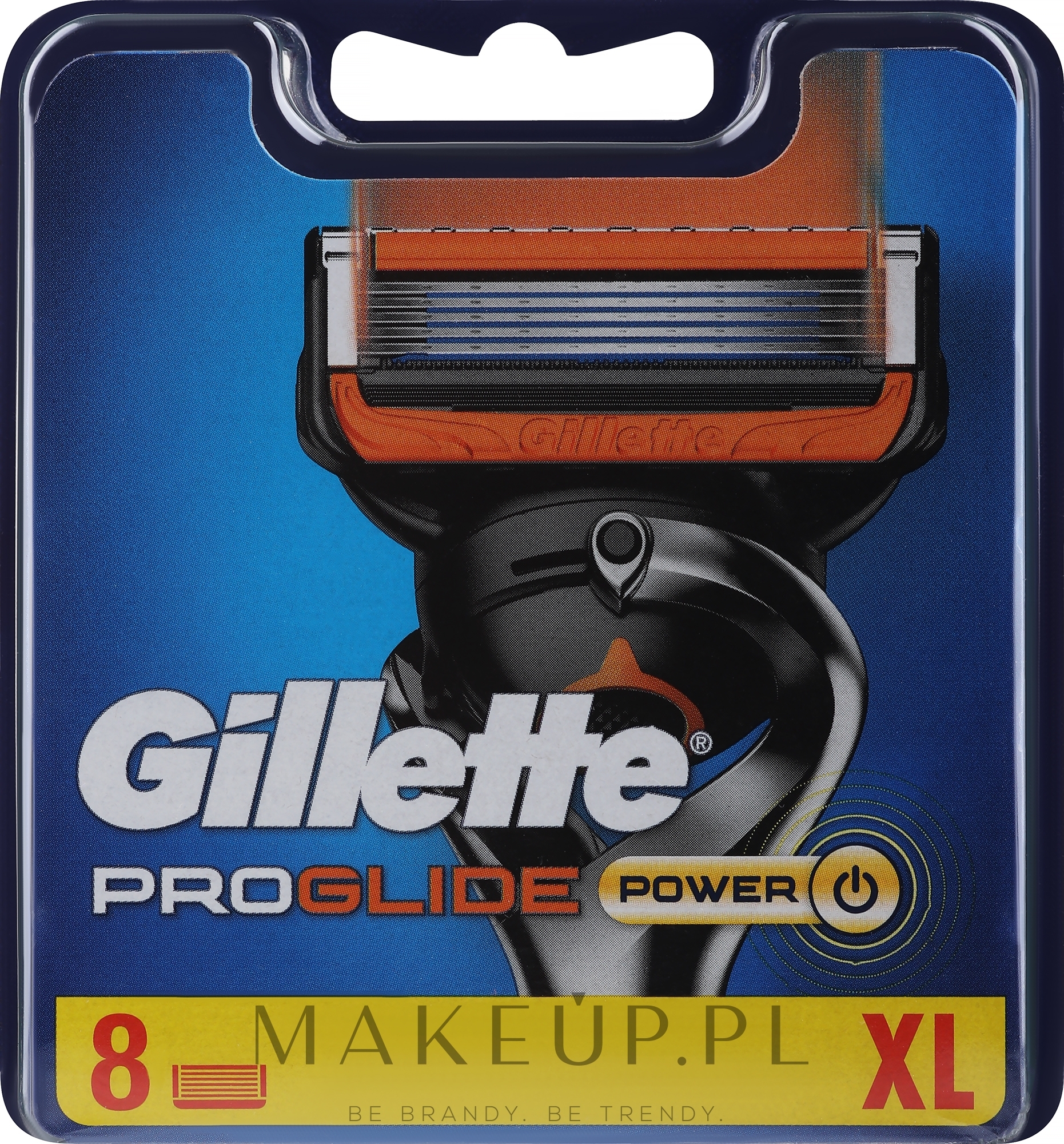Wymienne wkłady do maszynki, 8 szt. - Gillette Fusion ProGlide Power — Zdjęcie 8 szt.