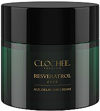 Krem przeciwzmarszczkowy na dzień z resweratrolem (uzupełnienie) - Clochee Premium Age-Delay Day Cream — Zdjęcie N3