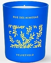 Velvetvelo Rue des Mimosas - Świeca perfumowana — Zdjęcie N1