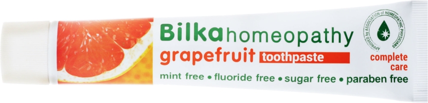 Homeopatyczna pasta do zębów Grejpfrut - Bilka Homeopathy Grapefruit Toothpaste — Zdjęcie N4