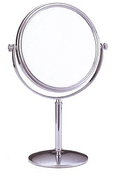 Okrągłe lusterko kosmetyczne z metalową ramą - Deni Carte  — Zdjęcie N1