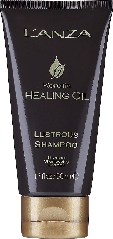 Keratynowy szampon do włosów - L'anza Keratin Healing Oil Shampoo — Zdjęcie N3