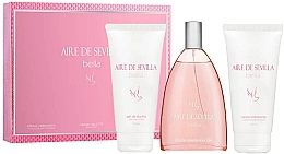 Instituto Espanol Aire de Sevilla Bella - Zestaw (edt/150ml + b/cr/150ml + sh/gel/150ml)  — Zdjęcie N1