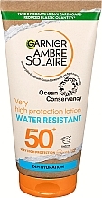 Kup Balsam przeciwsłoneczny do ciała - Garnier Ambre Solaire Ocean Conservancy Lotion SPF50+
