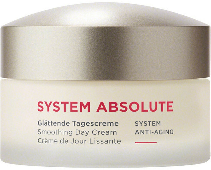Przeciwstarzeniowy krem do twarzy na dzień - Annemarie Borlind System Absolute System Anti-Aging Smoothing Day Cream — Zdjęcie N1