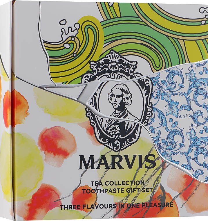 Zestaw Kolekcja herbat - Marvis Tea Collection Kit (toothpaste/3x25ml) — Zdjęcie N1
