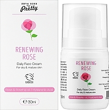 Odnawiający krem do twarzy na dzień z różą - Zoya Goes Renewing Rose Daily Face Cream  — Zdjęcie N2