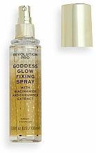 Spray do utrwalania makijażu - Revolution Pro Goddess Glow Setting Spray — Zdjęcie N2