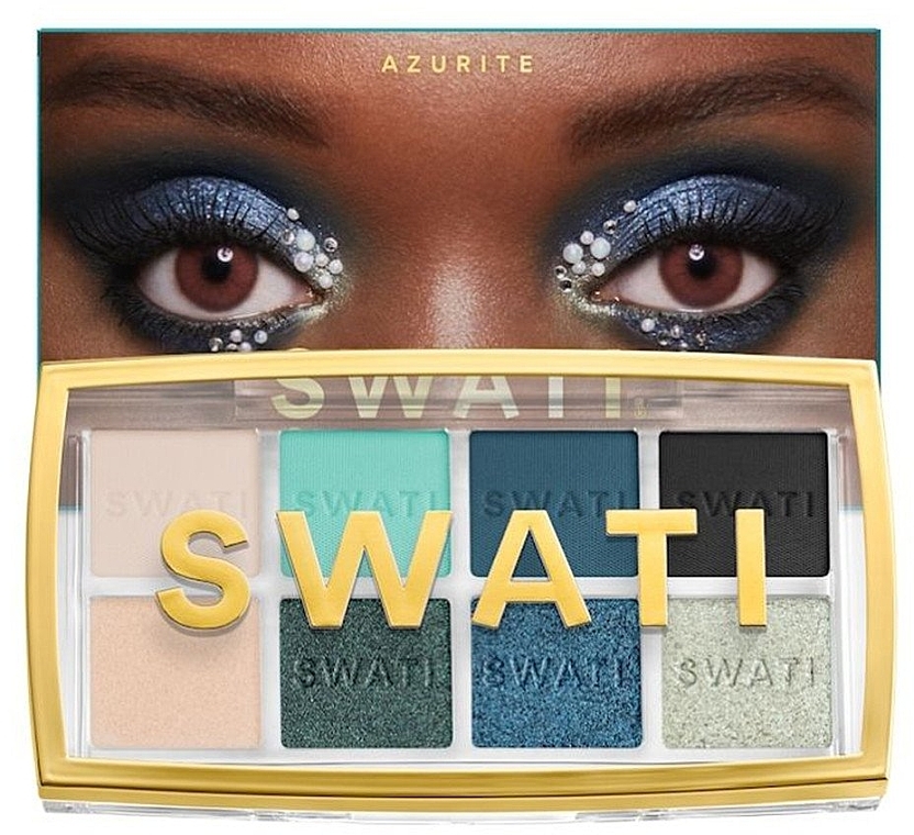 Paleta cieni do powiek - Swati Eyeshadow Palette Azurite — Zdjęcie N1