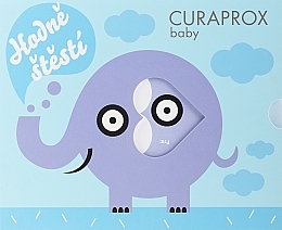 Kup Zestaw - Curaprox Baby Boy (tooth/brush/1pcs + Teether + Dummy)