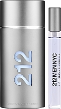 Carolina Herrera 212 Men NYC - Zestaw (edt/100ml + edt/mini/10ml) — Zdjęcie N2