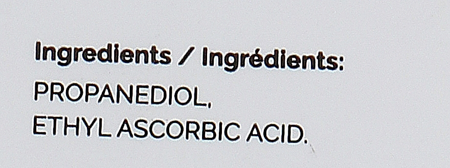 Serum do twarzy z 15% roztworem kwasu askorbinowego - The Ordinary Vitamin C Ethylated Ascorbic Acid 15% Solution — Zdjęcie N4