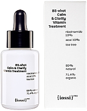 Serum do twarzy z niacynamidem - Iossi Pro B3-shot Calm & Clarify Vitamin Treatment — Zdjęcie N2