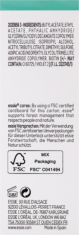 Pielęgnacyjno-wzmacniająca baza do paznokci - Essie Strong Start Base Coat — Zdjęcie N3