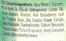 Aloesowy tonik do twarzy w mgiełce z kwasem hialuronowym - Lirene — Zdjęcie N3