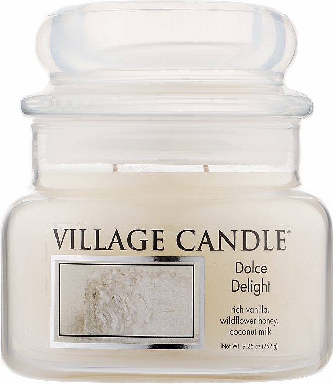 Świeca zapachowa w słoiku Dolce Delight - Village Candle Dolce Delight — Zdjęcie N1
