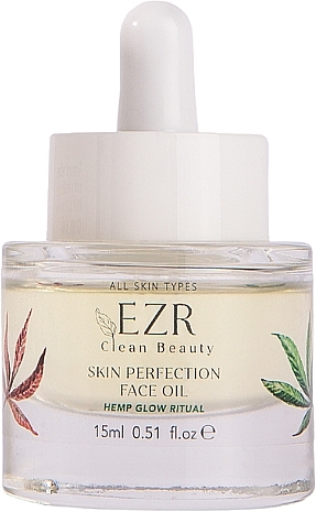 Olejek do masażu twarzy - EZR Clean Beauty Skin Perfection Face Oil