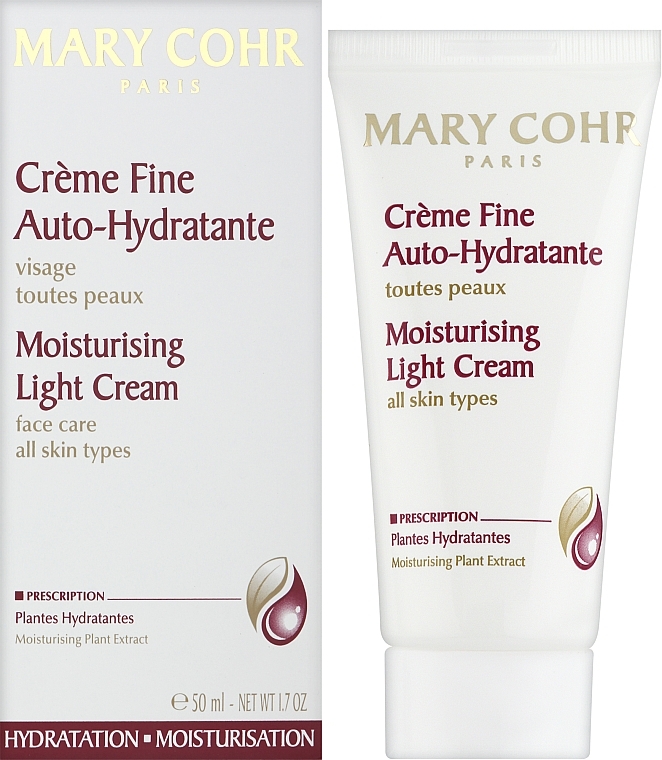 Lekki krem nawilżający - Mary Cohr Light Moisturising Cream — Zdjęcie N2