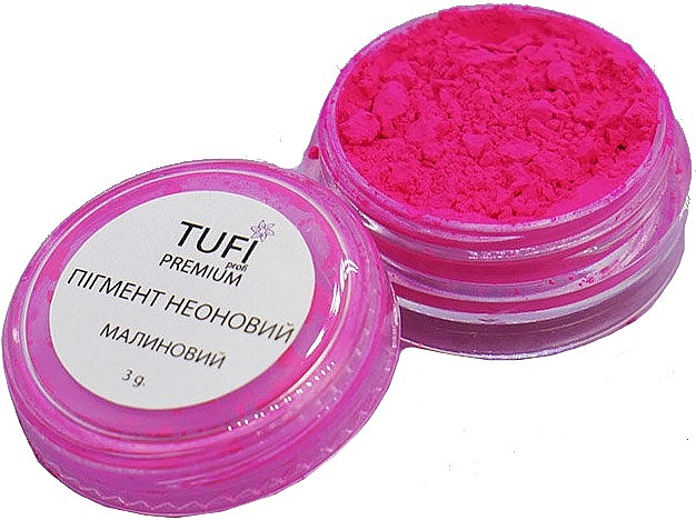 Neonowy pigment do paznokci - Tufi Profi Premium