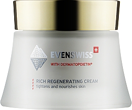 Bogaty krem regenerujący do twarzy - Evenswiss Rich Regenerating Cream — Zdjęcie N1