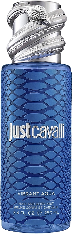 Roberto Cavalli Just Cavalli Vibrant Aqua - Spray do ciała i włosów — Zdjęcie N1