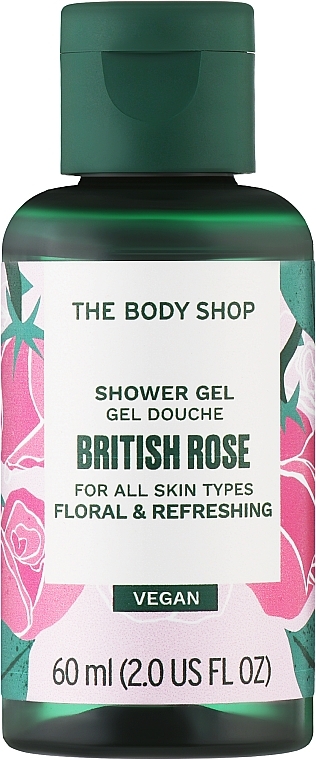 Żel pod prysznic Brytyjska róża - The Body Shop British Rose Shower Gel Vegan — Zdjęcie N1
