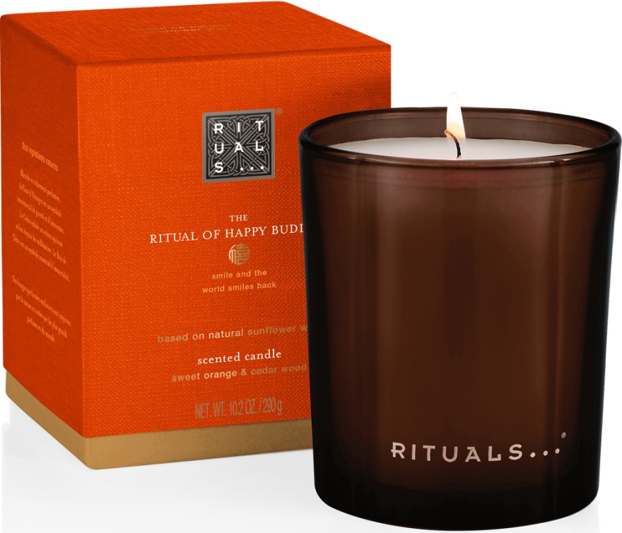 Rituals The Ritual of Happy Buddha Parfum d'Interieur - Zapach dla domu  Sweet orange & Cedar wood