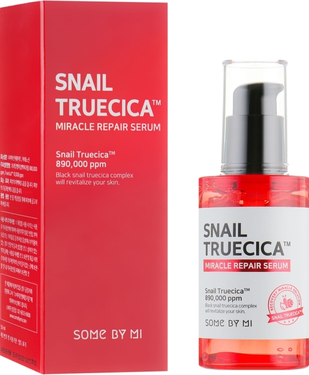 Dwufunkcyjne serum do twarzy na przebarwienia i blizny - Some By Mi Snail Truecica Miracle Repair Serum