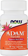 Żelowe kapsułki multiwitaminowe dla mężczyzn - Now Foods Adam Superior Men's Multi Capsules — Zdjęcie N1