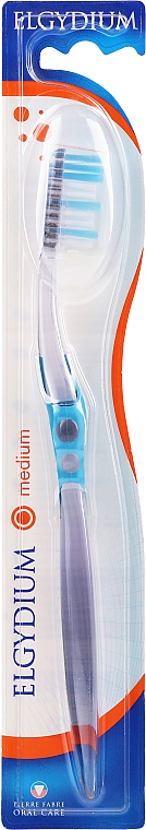 Szczoteczka do zębów, średnia twardość - Elgydium Inter-Active Toothbrush Medium — Zdjęcie N1