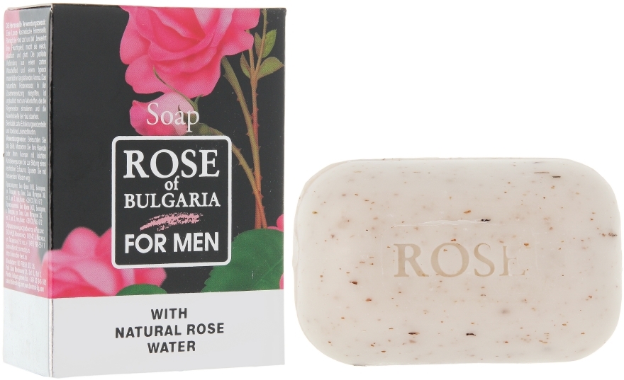 Mydło kosmetyczne dla mężczyzn - BioFresh Rose of Bulgaria For Men Soap